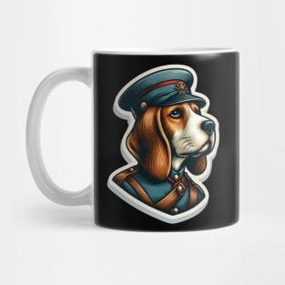 Beagle Soldier Mug